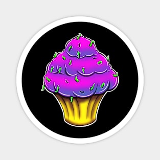 Gross cupcake Magnet